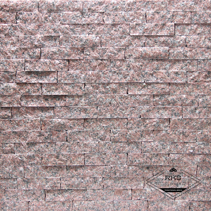 Фасадный камень Полоса - Гранит Imperial Red в Саратове